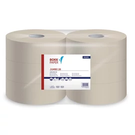 Toalettpapír, 1 rétegű, nagytekercses, 28 cm átmérő, LUCART, "Jumbo 28", beige