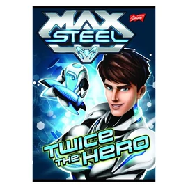 Füzet, tűzött, A5, vonalas, 32 lap, 2. osztály, UNIPAP "Max Steel" *