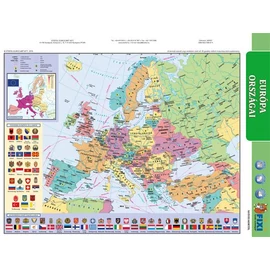 Tanulói munkalap, A4, STIEFEL "Európa domborzata/ Az Európai Unió"