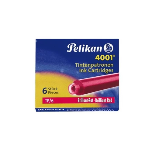 Tintapatron/6 db piros