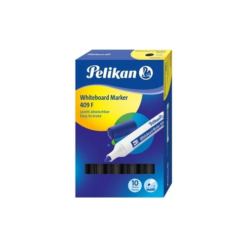 Táblafilc 409 fekete, lekerekített hegy