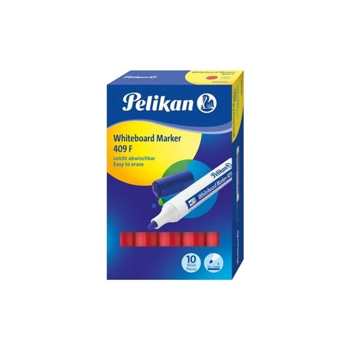Táblafilc 409 piros, lekerekített hegy