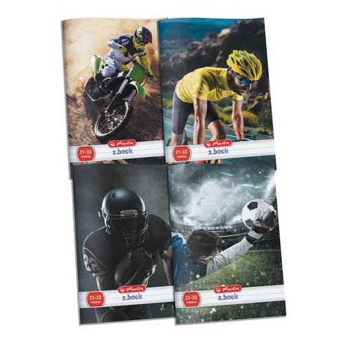 Füzet A5/21-32 vonalas Sport