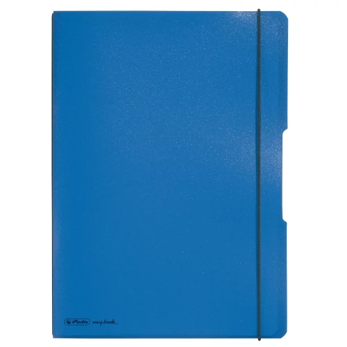 my.book flex A4 40 kock. + 40 von lap Color Bl. baltic blue
