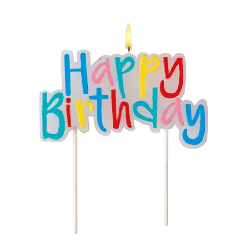 Gyertya Happy Birthday