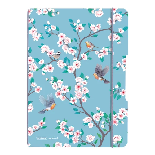 my.book flex A5 40 lapos füzet kockás LadyBirds