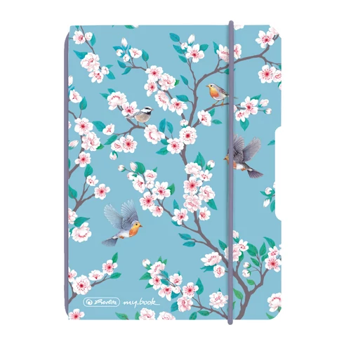 my.book flex A6 40 lapos füzet kockás Ladylike Birds
