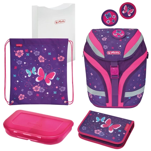 Iskolatáska SoftFlex Plus Butterfly