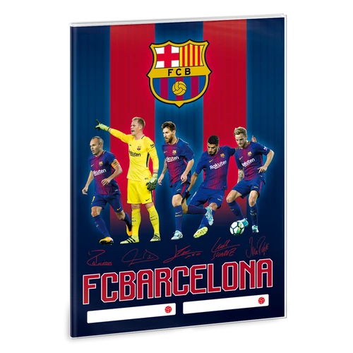 A/5 ISKOLAI FÜZETBORÍTÓ FCBARCELONA (853) 18