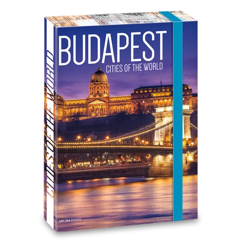 A/4 FÜZETBOX BUDAPEST (857) 18