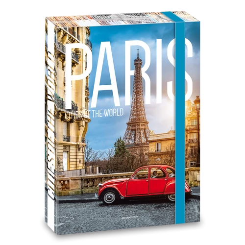 A/4 FÜZETBOX CITIES-PARIS (923) 19