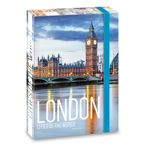 A/4 FÜZETBOX CITIES LONDON (927) 19