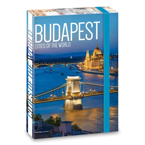 A/4 FÜZETBOX CITIES-BUDAPEST2 (929) 19