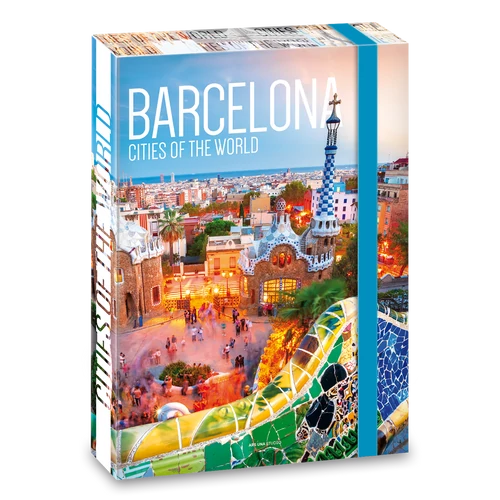 A/4 FÜZETBOX CITIES BARCELONA (930) 19
