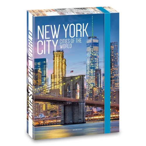 A/4 FÜZETBOX CITIES NEW YORK (931) 19