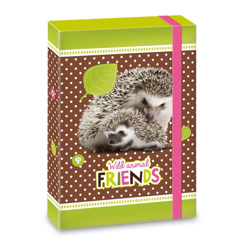 A/5 FÜZETBOX ERDŐ-SÜNI/HEDGEHOG (686) 14