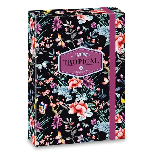 A/5 FÜZETBOX TROPICAL NIGHT (870) 18