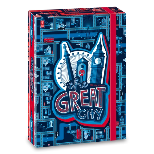 A/5 FÜZETBOX THE GREAT CITY (899) 19
