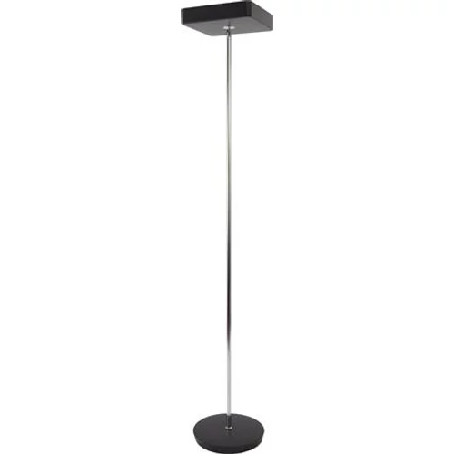 Állólámpa, 24 W, ALBA "Fluosquare", fekete