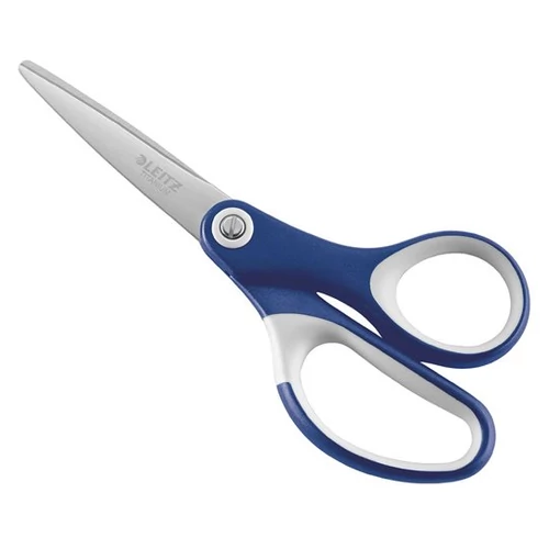 Olló, irodai, 15 cm, LEITZ "Titán", kék
