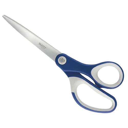 Olló, irodai, 20,5 cm, LEITZ "Titán", kék