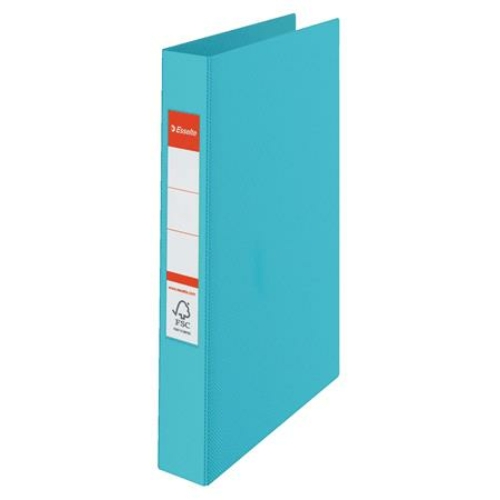 Gyűrűs könyv, 2 gyűrű, 42 mm, A4, PP, ESSELTE "Colour`Ice", kék