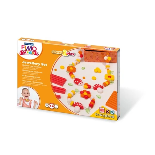 Ékszerkészítő szett, FIMO "Kids", tavasz