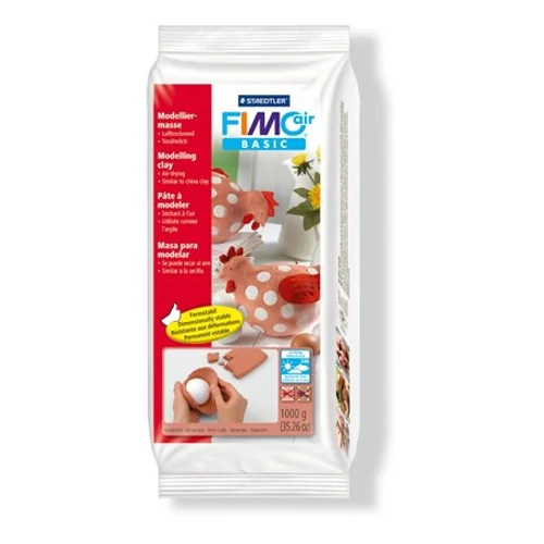 Gyurma, 1000 g, levegőre száradó, FIMO "Air Basic", terrakotta