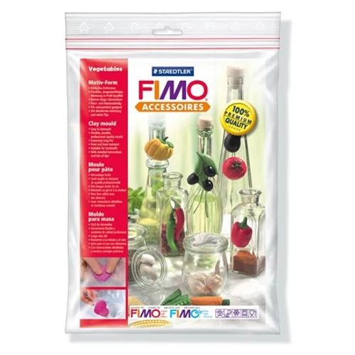 Öntőforma, FIMO, zöldségek