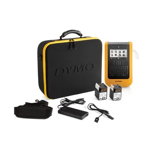 Elektromos feliratozógép, DYMO "XTL 500" készlet táskában