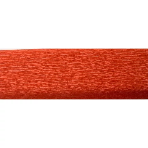 Krepp papír, 50x200 cm, narancs vörös