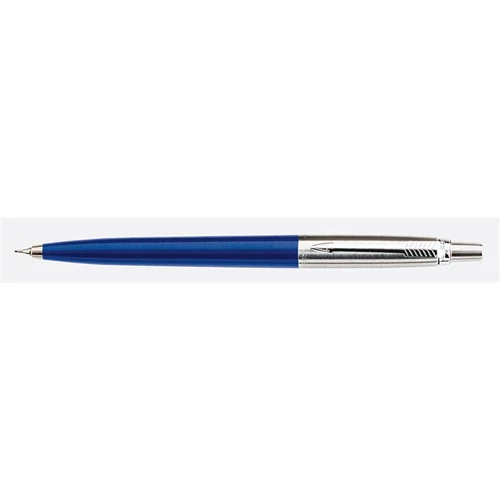 Nyomósirón, ezüst színű klip, PARKER "Jotter", kék