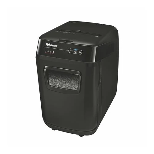 Iratmegsemmisítő, mikrokonfetti, 200 lap, FELLOWES "AutoMax™ 200M"