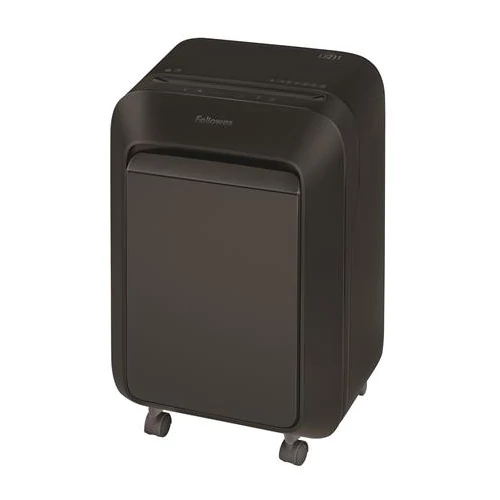 Iratmegsemmisítő, mikrokonfetti, 14 lap FELLOWES "Powershred LX211",  fekete