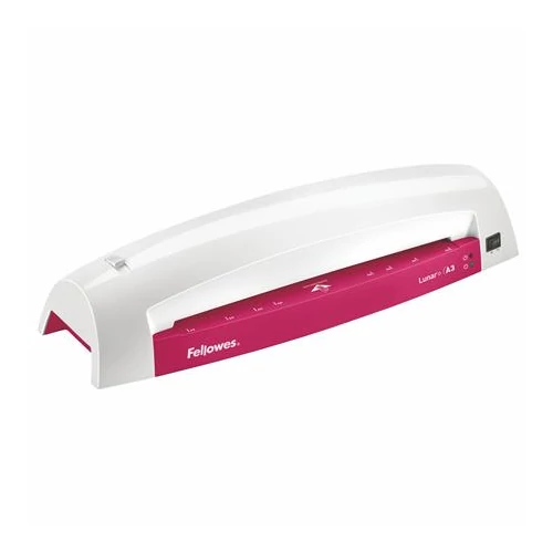 Laminálógép, A3, 80-125 mikron, FELLOWES "Lunar +", rózsaszín