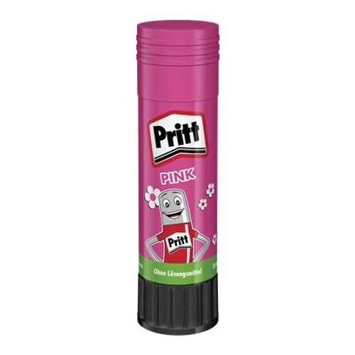 Ragasztóstift, glitteres, 20 g, HENKEL "Pritt Pink"