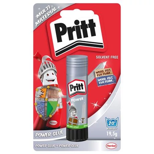 Ragasztóstift, 19,5 g, HENKEL "Pritt Power"