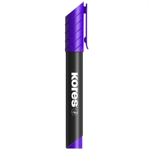Alkoholos marker, 3-5 mm, kúpos, KORES "K-Marker", lila
