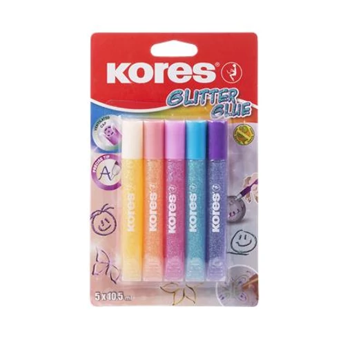 Csillámos ragasztó, KORES