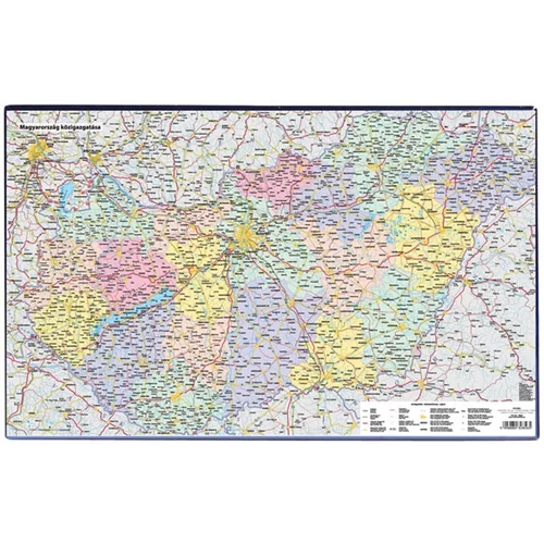 Könyökalátét, VICTORIA "Magyarország közigazgatása"