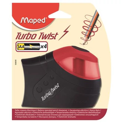 Hegyező, elemes, MAPED "Turbo Twist"