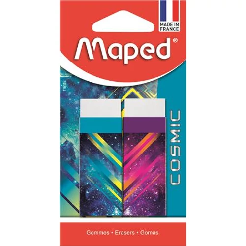 Radír, papírtokkal, MAPED "Cosmic"