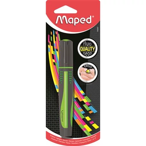 Szövegkiemelő, 1-5 mm, MAPED "Fluo Peps Max", vegyes színek