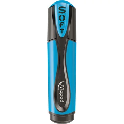 Szövegkiemelő, 1-5 mm, MAPED "Ultra Soft", kék