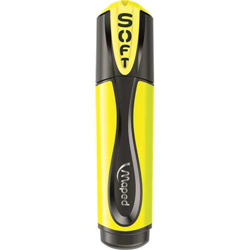 Szövegkiemelő, 1-5 mm, MAPED "Ultra Soft", sárga