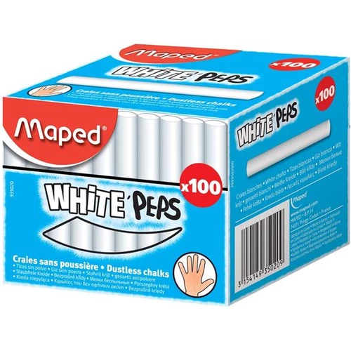 Táblakréta, MAPED, fehér