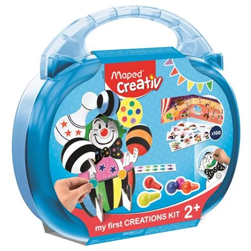 Kreatív készségfejlesztő készlet, MAPED CREATIV, "Early age", varázslatos cirkuszvilág