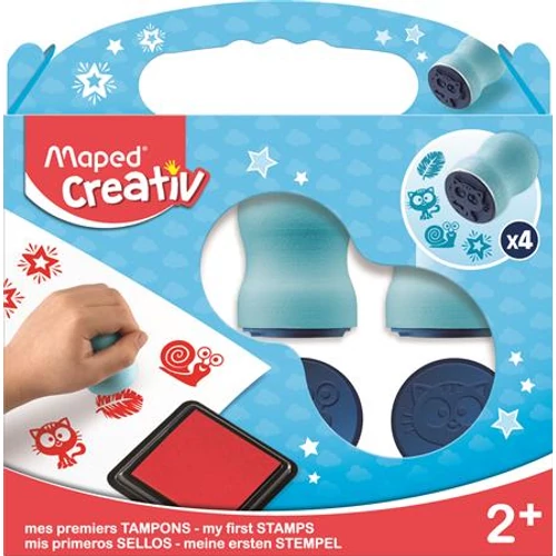 Kreatív készségfejlesztő készlet, MAPED CREATIV, "Early age", nyomda