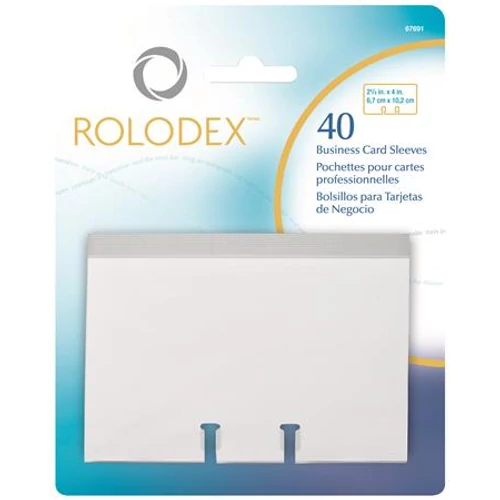 Névjegytartó betét 67x102 mm ROLODEX