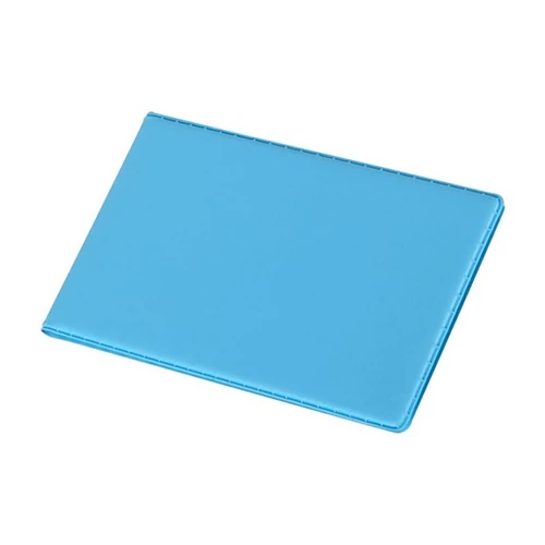 Névjegytartó, 24 db-os, PANTAPLAST, pasztellkék